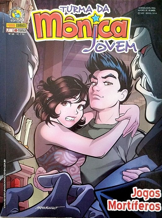 Gibi Turma da Mônica Jovem #68 Autor Jogos Mortíferos (2014) [usado]