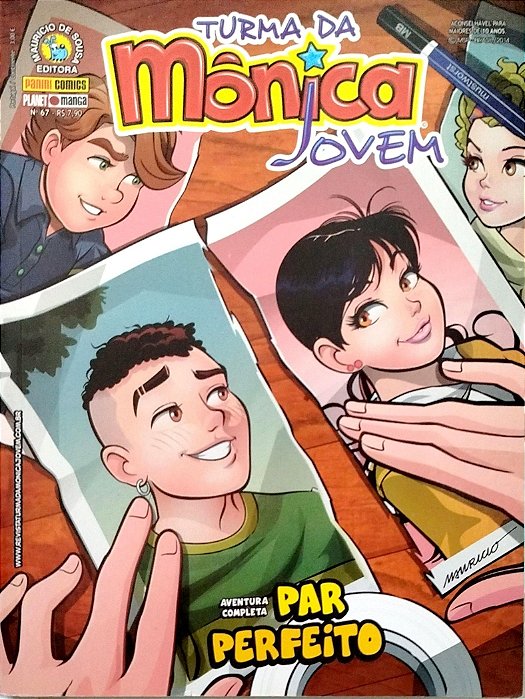 Gibi Turma da Mônica Jovem #67 Autor (2014) [usado]