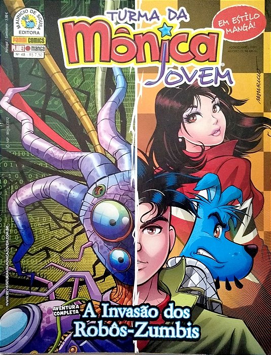 Gibi Turma da Mônica Jovem #48 Autor (2012) [usado]