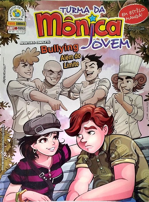 Gibi Turma da Mônica Jovem #45 Autor (2012) [usado]