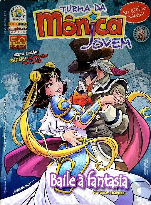 Gibi Turma da Mônica Jovem #35 Autor (2011) [usado]