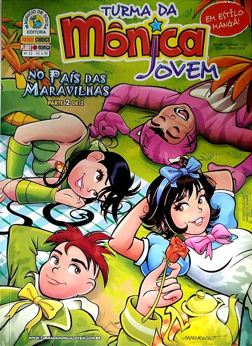 Gibi Turma da Mônica Jovem #22 Autor (2010) [seminovo]