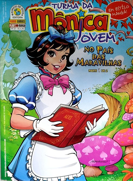 Gibi Turma da Mônica Jovem #21 Autor (2010) [usado]