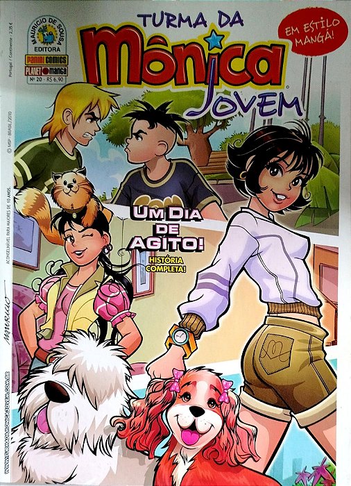 Gibi Turma da Mônica Jovem #20 Autor (2010) [usado]