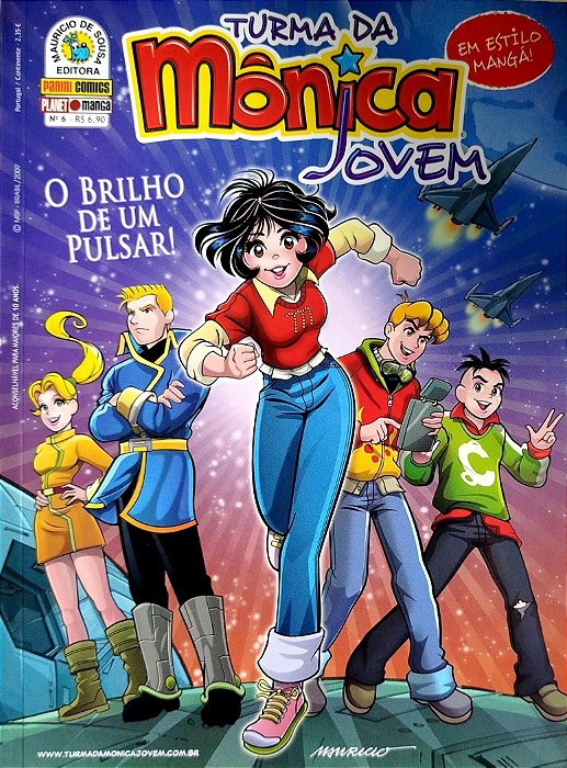 Gibi Turma da Mônica Jovem #6 Autor (2009) [usado]