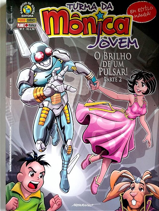 Gibi Turma da Mônica Jovem #7 Autor (2009) [usado]