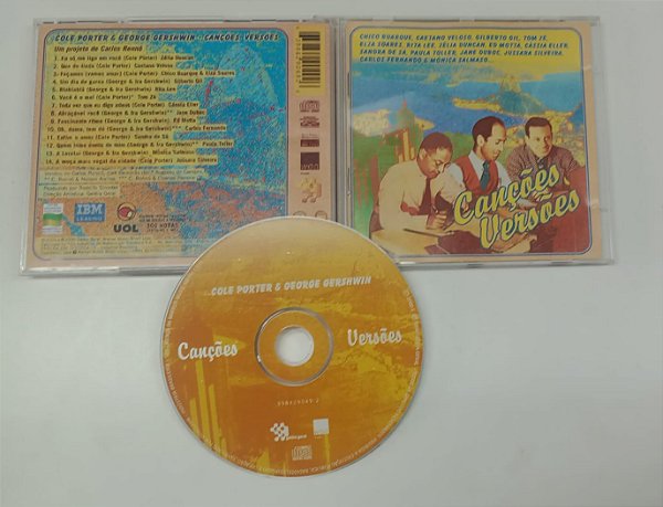 Cd Canções Versões Interprete Cole Porter e George Gershwin (2000) [usado]