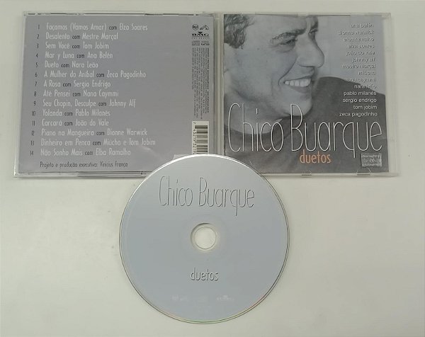 Cd Duetos - Chico Buarque Interprete Chico Buarque com Outros Artistas (2002) [usado]