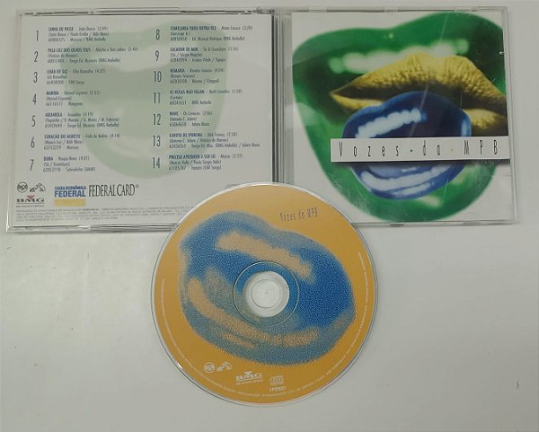 Cd Vozes da Mpb Interprete Vários Artistas (1997) [usado]