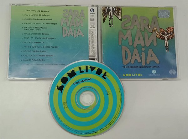 Cd Saramandaia - Trilha Sonora Original da Novela Interprete Vários Artistas (2001) [usado]