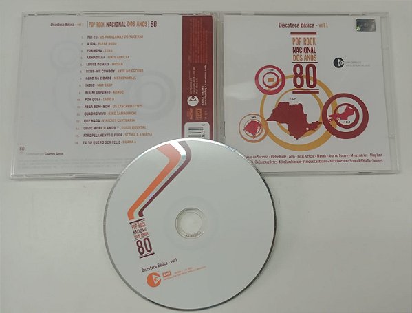 Cd Pop Rock Nacional dos Anos 80 Interprete Vários Artistas (2003) [usado]
