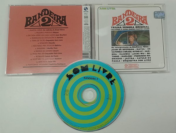 Cd Bandeira 2 - Trilha Sonora Original Interprete Vários Artistas (2001) [usado]