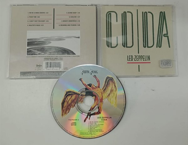 Cd Coda - Led Zeppelin Interprete Led Zeppelin [usado]