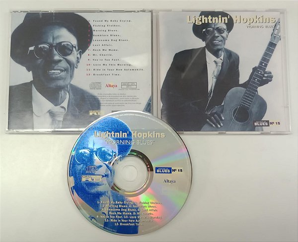 Cd Morning Blues - Lightnin'' Hopkins Interprete Lightnin'' Hopkins (1996) [usado]