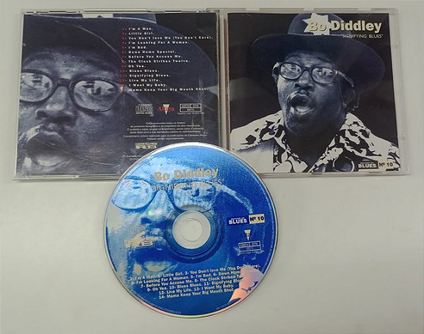 Cd Signifying Blues - Bo Diddley Interprete Bo Diddley (1996) [seminovo]