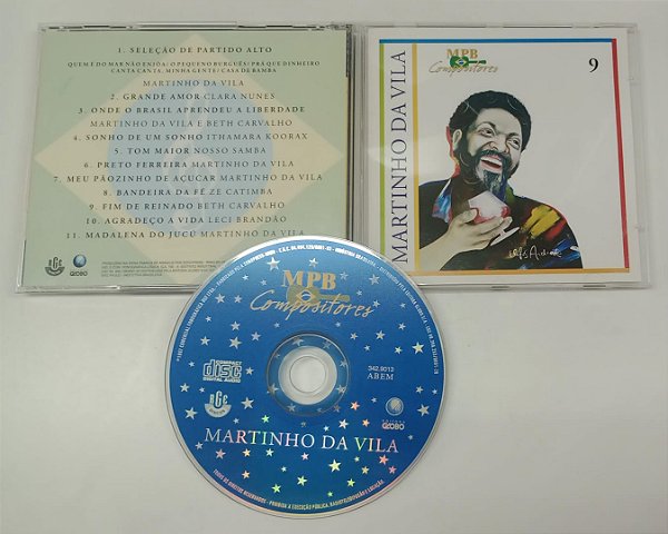 Cd Mpb Compositores 9 - Martinho da Vila Interprete Martinho da Vila (1997) [usado]