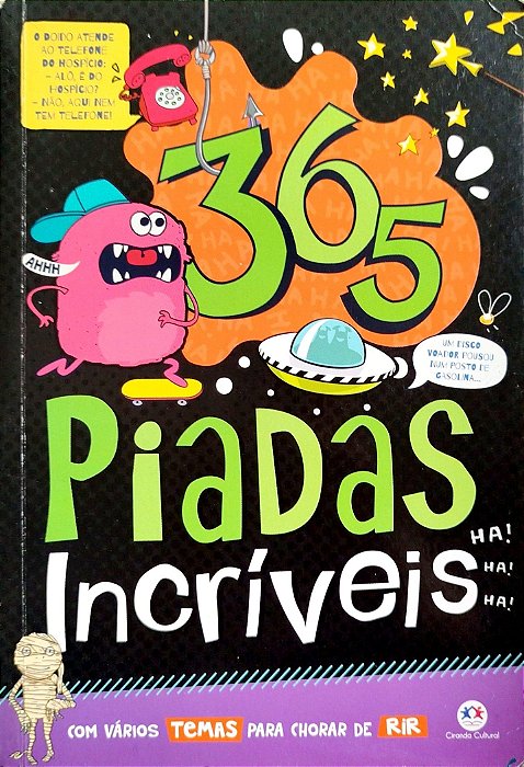 Livro 365 Piadas Incríveis Autor Vários (2018) [usado]