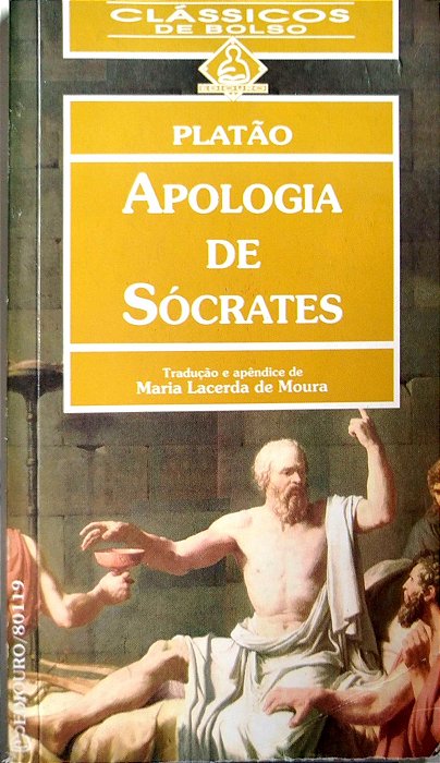 Livro Apologia de Sócrates Autor Platão [usado]