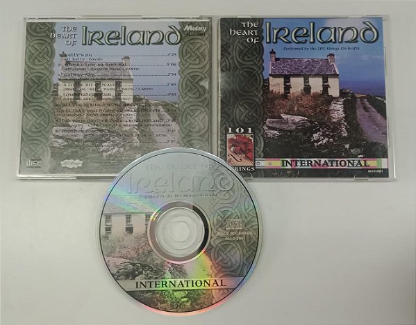 Cd The Heart Of Ireland Interprete 101 Strings Orchestra (1996) [usado]
