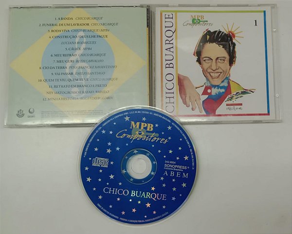 Cd Mpb Compositores 1 - Chico Buarque Interprete Chico Buarque (1996) [seminovo]