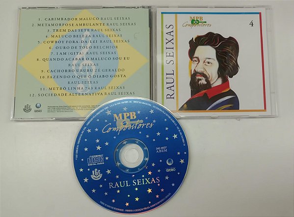 Cd Mpb Compositores 4 - Raul Seixas Interprete Raul Seixas (1997) [seminovo]