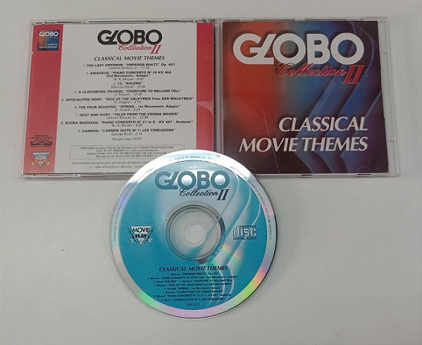 Cd Globo Collection Ii - Classical Movie Themes Interprete Vários Artistas (1996) [seminovo]