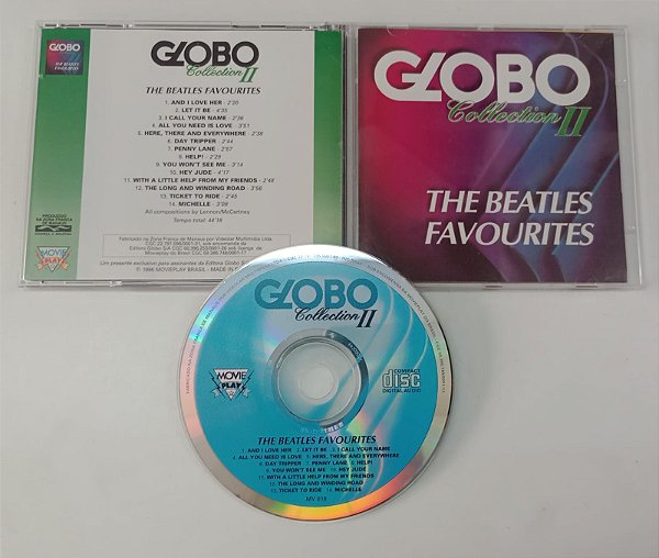 Cd The Beatles Favourites - Globo Collection Ii Interprete Vários Artistas (1996) [usado]