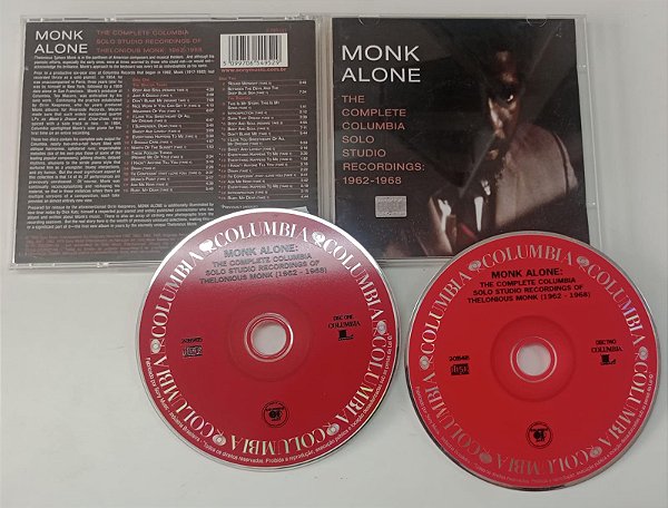 Cd The Columbia Solo Studio Recordings 1962-1968 / Thelounious Monk Interprete Thelounious Monk (1998) [usado]