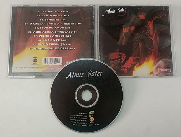 Cd Almir Sater (álbum 1981) Interprete Almir Sater (1996) [usado]