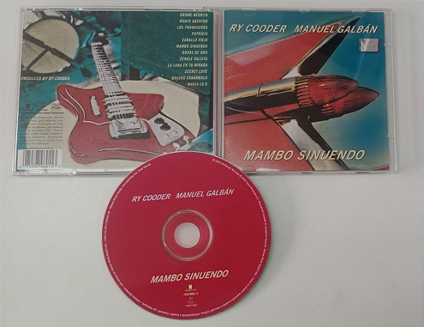 Cd Mambo Sinuendo - Ry Cooder & Manuel Galbán Interprete Ry Cooder, Manuel Galbán (2003) [seminovo]