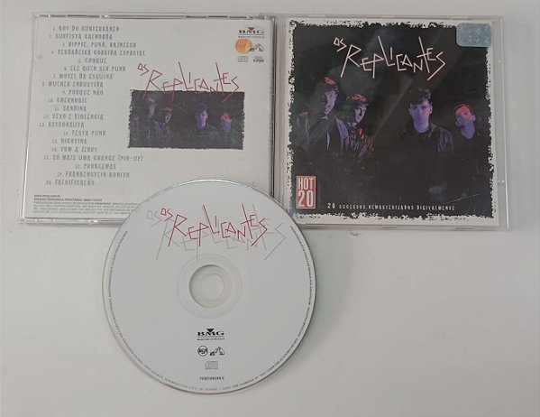 Cd 20 Sucessos Remasterizados - os Replicantes Interprete os Replicantes (1999) [usado]
