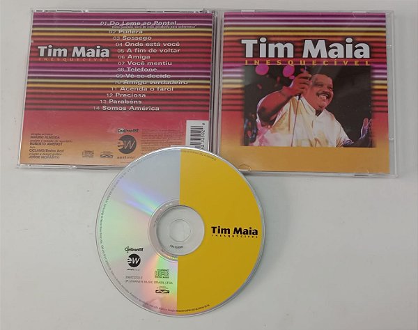 Cd Inesquecível - Tim Maia Interprete Tim Maia [seminovo]