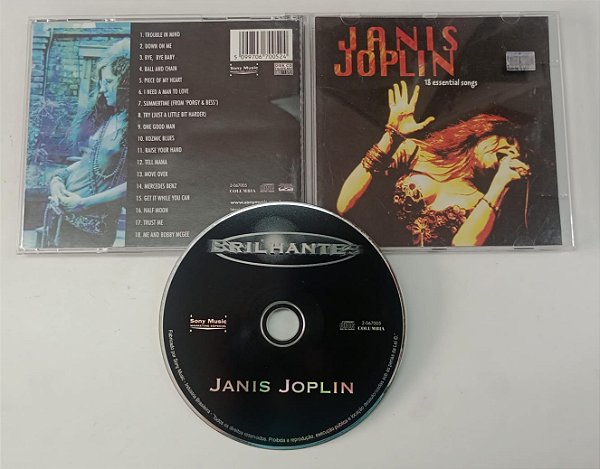 Cd 18 Essential Songs - Janis Joplin Interprete Janis Joplin (1995) [seminovo]