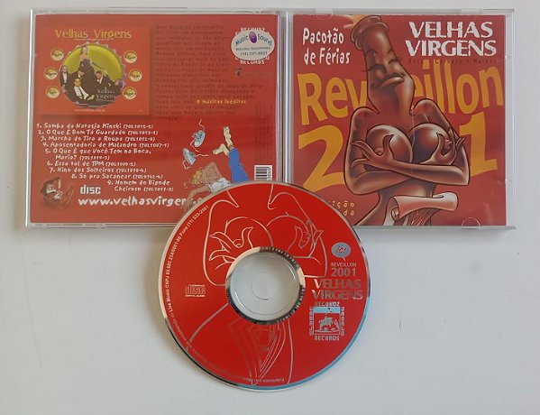 Cd Reveillon 2001 Pacotão de Férias - Velhas Virgens Interprete Velhas Virgens [seminovo]