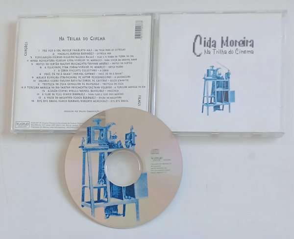 Cd na Trilha do Cinema - Cida Moreira Interprete Cida Moreira [seminovo]