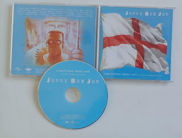 Cd Reactivus Amor Est - Jorge Ben Jor Interprete Jorge Ben Jor (2004) [seminovo]