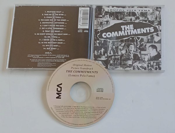 Cd Loucos pela Fama ( The Commitments ) Trilha Sonora Original do Filme Interprete Vários Artistas (1991) [usado]