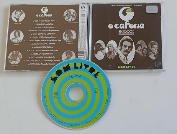 Cd o Cafona - Trilha Sonora Original da Novela Interprete Vários Artistas (2001) [seminovo]