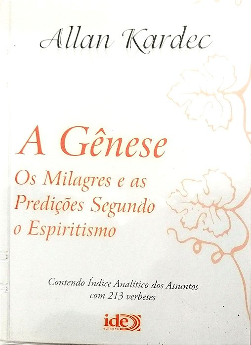Livro a Gênese Autor Kardec, Allan (2013) [seminovo]