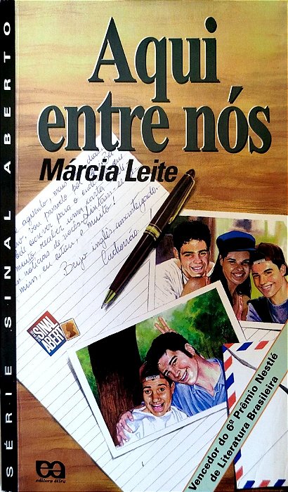 Livro Aqui entre Nós Autor Leite, Márcia (1995) [usado]