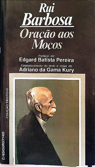 Livro Oração aos Moços Autor Barbosa, Rui (1997) [usado]
