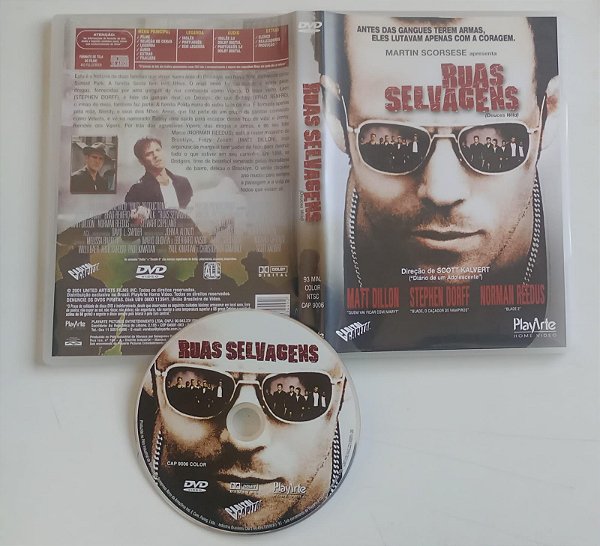 Dvd Ruas Selvagens Editora Scott Kalbert [usado]