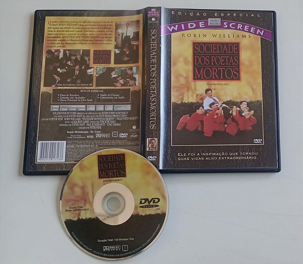 Dvd Sociedade dos Poetas Mortos Editora Peter Weir [usado]