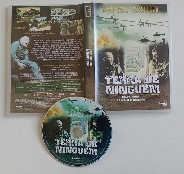 Dvd Terra de Ninguém Editora Danis Tanovic [seminovo]