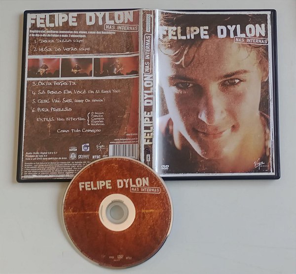 Dvd Felipe Dylon - nas Internas Editora [seminovo]