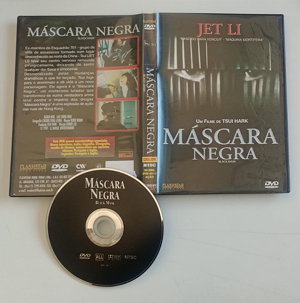 Dvd Máscara Negra Editora Daniel Lee [usado]