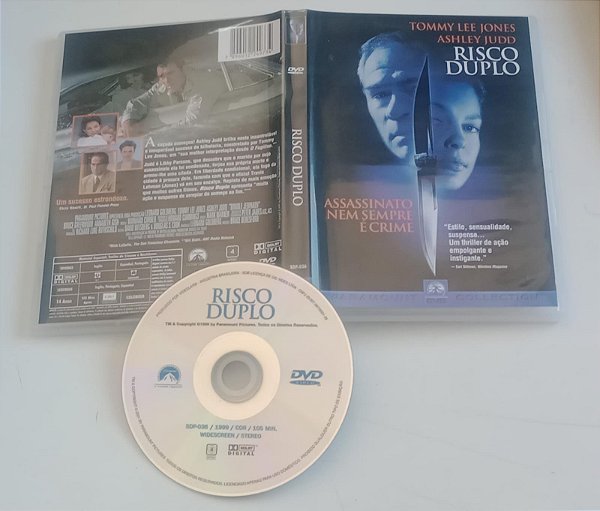 Dvd Risco Duplo Editora Bruce Beresford [usado]