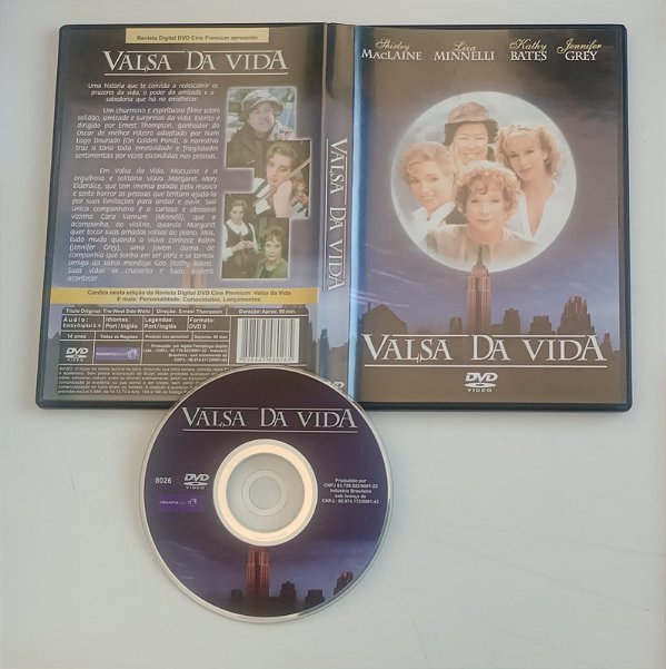 Dvd Valsa da Vida Editora Ernest Thompson [usado]