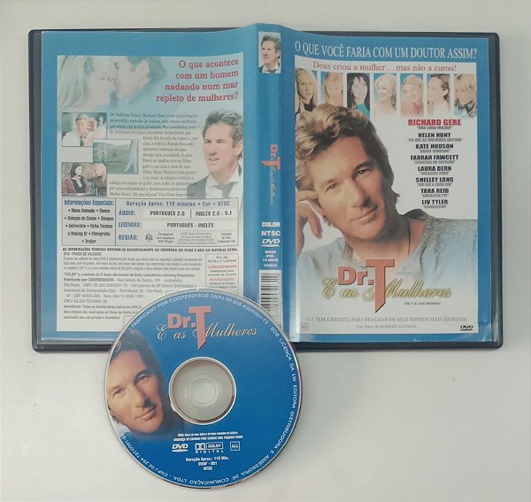 Dvd Dr. T e as Mulheres Editora Robert Altman [usado]