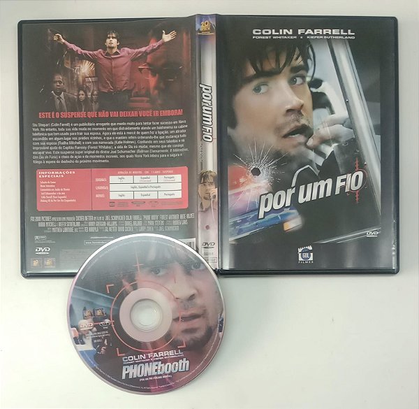 Dvd por um Fio Editora Joel Schumacher [seminovo]